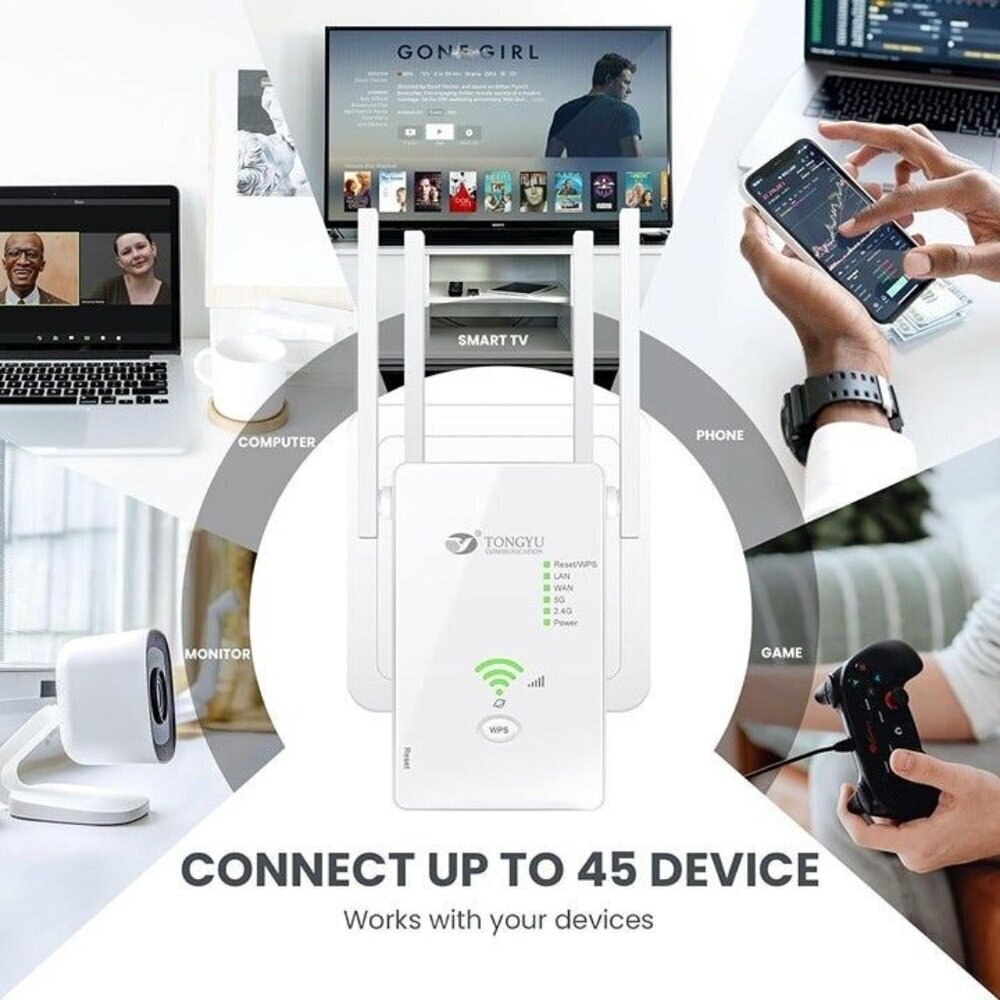 WiFi Extender Repeater Router 1200Mbps - Picture 5 of 8